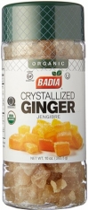 Badia Organic Crystallized Ginger 10 oz