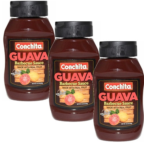 Conchita Guava Barbecue Sauce 14.8 oz Pack of 3