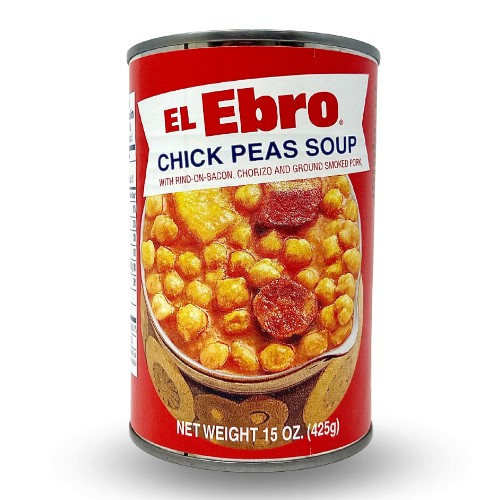 El Ebro Garbanzos (Chick Peas Stew) . 15 oz . Serves 2