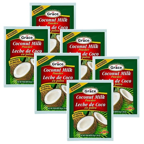 Grace Coconut Milk Powder 1.76 oz Pack of 6