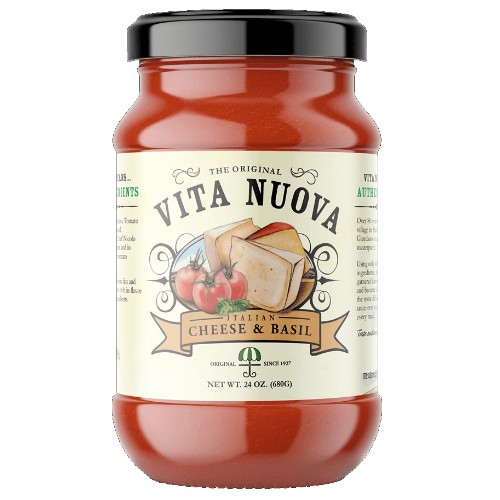Vita Nuova Italian Cheese & Basil 24 oz