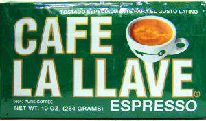 La Llave Cuban coffee. Vacuum pack. 10 Oz