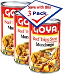 Goya Beef Tripe Stew-  Mondongo 15 oz Pack of 3