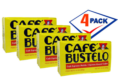 Bustelo Cuban Coffee Vacuum 10 oz. Pack of 4