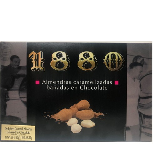 Cocoa Caramelized Almonds 2.8 oz by Turrones 1880