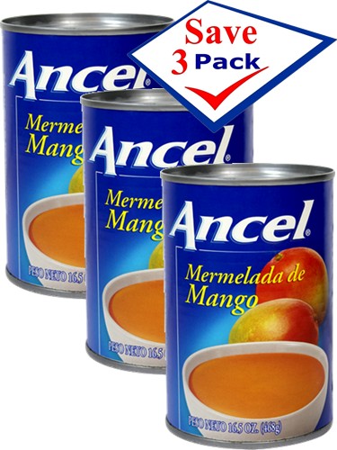 Mango marmalade by Ancel. 16.5 oz Pack of 3