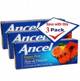 Ancel Guava Paste with Guava Jelly Center 18 oz Pack of 3