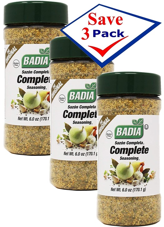 Badia Complete Seasoning 6 oz Pack of 3