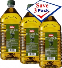 Badia Extra Virgin Olive Oil 2 liters 67.7 oz Pack of 3