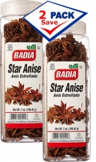 Badia Star Anise / Anis estrellado Badia 7 oz. 2 pack.