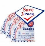 Imported cassava bread. Casabe. Natural, imported. 11 oz Pack of 3