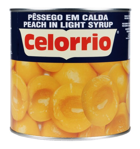 Celorrio Peach Halves in Light Syrup 29 oz