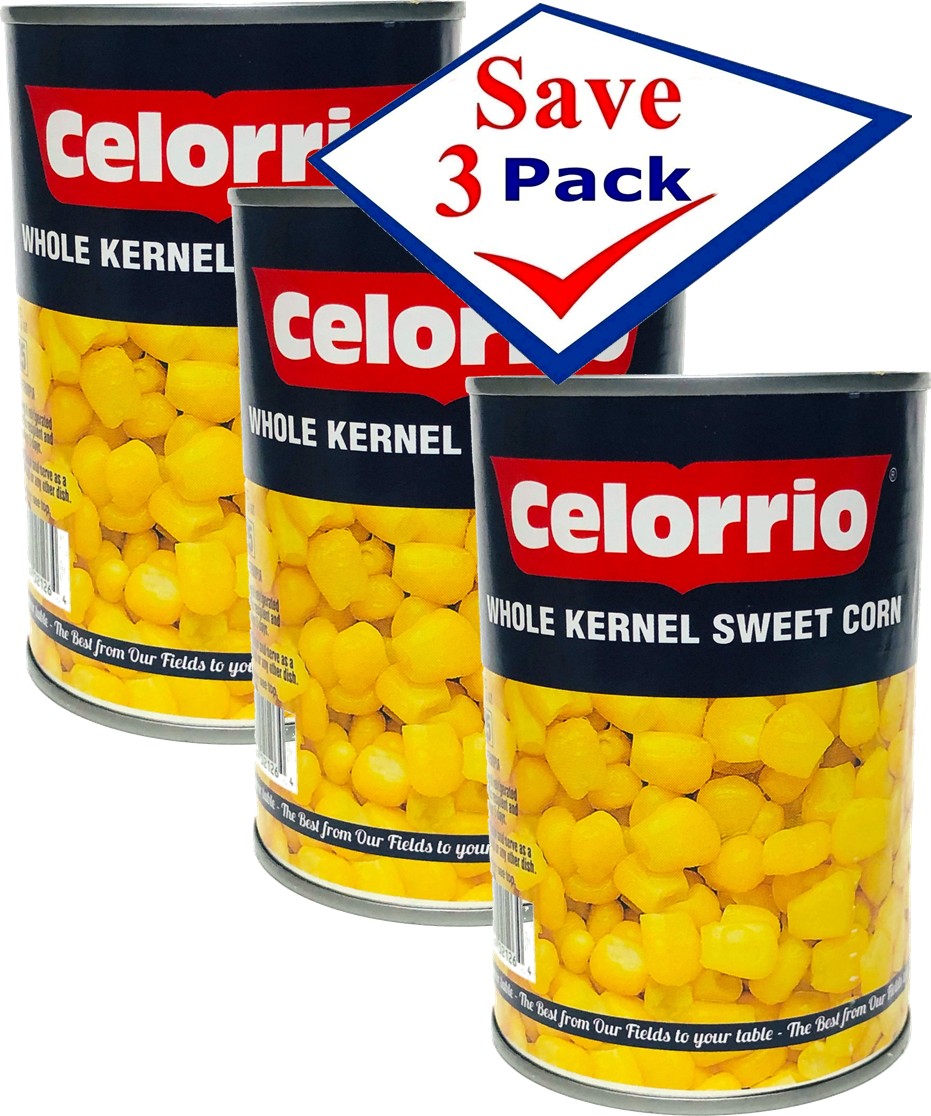 Celorrio Whole Kernel Sweet Corn 15 oz Pack of 3