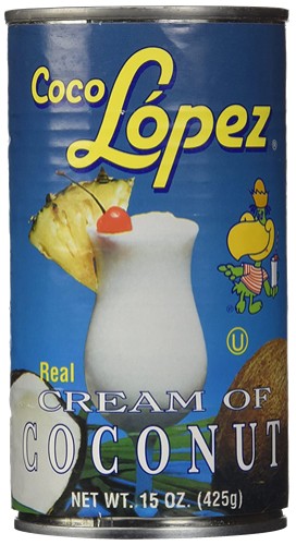 Cream of Coconut  by Coco Lopez 15 oz