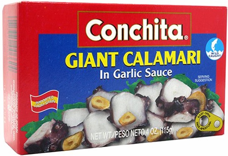 Conchita Giant Calamari in Garlic Sauce  4 oz