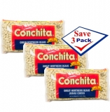 Conchita Dry White Beans 12 oz Pack of 3