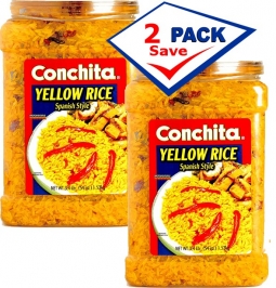 Conchita Yellow Rice.  Spanish style 3.25  Lbs Pack of 2