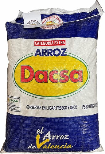 Arroz de Valencia Rice, by Dacsa from Spain 20 Kg