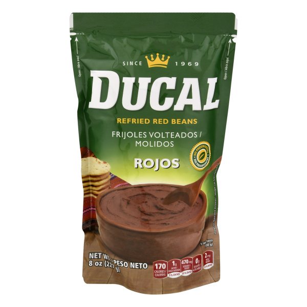 Ducal Refried Red Beans 8oz