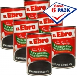 El Ebro Black Bean Soup. Cuban style. 15 oz Pack of 6