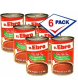 El Ebro Red Bean Soup. Cuban style. 15 oz. Pack of 6