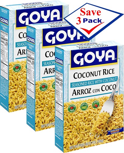 Coconut Rice By Goya 7Oz Pack of 3