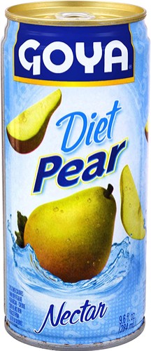 Goya Diet Pear Nectar 9.6oz
