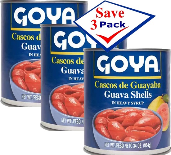Goya Guava Shells 34 oz Pack of 3