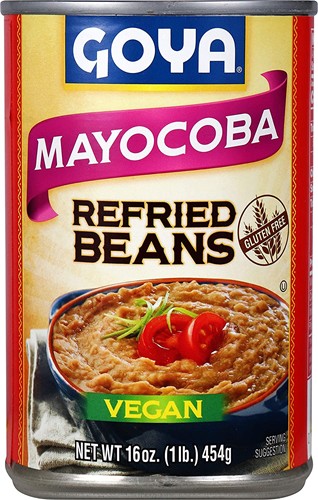Mayocoba Refried Beans By Goya 16 oz