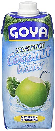 Goya Coconut Water 100% Pure- Agua de Coco 16.9 Oz