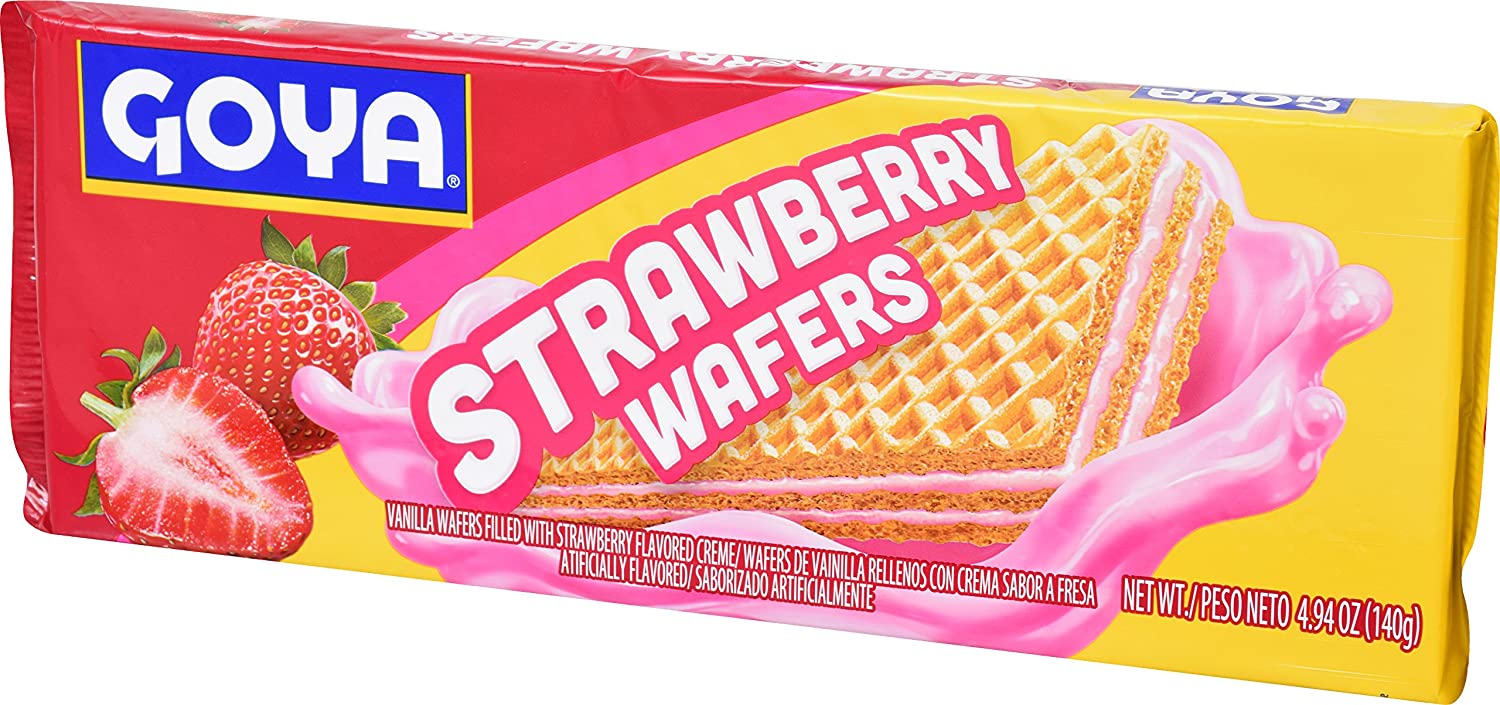Goya Strawberry Wafers 4.94 Oz