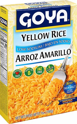 Goya Yellow Rice Low Sodium 7oz
