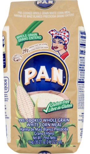 Harina P.A.N Pre-Cooked Whole Grain White Corn Meal 2.3 lbs