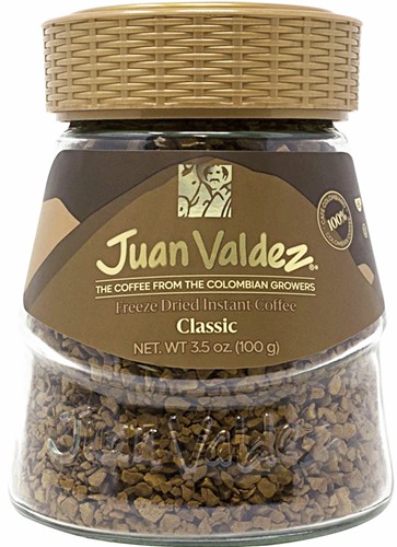 Juan Valdez Freeze Dried   Instant Coffee 3.5 oz