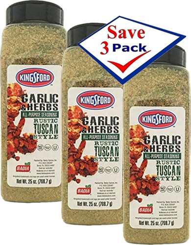 Kingsford Garlic & Herbs All-Purpose Seasoning, 25 oz - Foods Co.