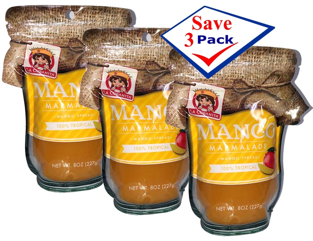 Mango Marmalade by La Cubanita 8oz Pack of 3