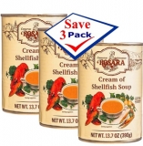Seafood Cream by Rosara. 13.8 oz Imported from Spain Pack of 3
