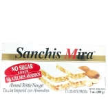 Turron de Alicante (Imperial)l  NO SUGAR ADDED  by Sanchis Mira. 7 oz. Imported from Spain