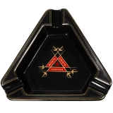Black Triangular Ashtray,  Montecristo