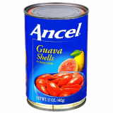 Ancel Guava Shells  in syrup. 17 oz