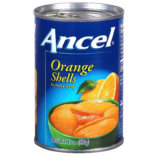 Ancel Orange Shells in Syrup 17 oz