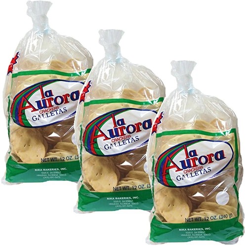 La Aurora Cuban Crackers 12 oz Pack of 3