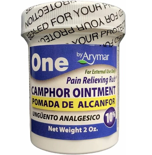 Camphor Ointment 2 oz Pomada Alcanforada 2 Oz