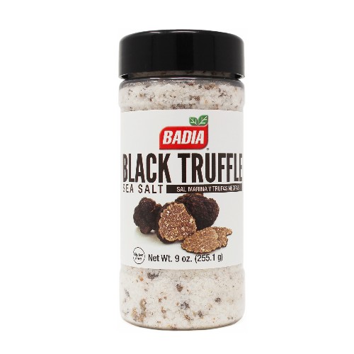 Badia Black Trufle Sea Salt 9 oz