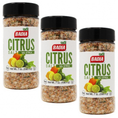 Badia Citrus Salt 7 oz Pack of 3