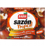 Badia Sazon Tropical with Coriander & Annato 3.5 oz - 20 Envelopes. Contains No Msg