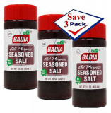 Badia Seasoned Salt 16 oz Pack of 3
