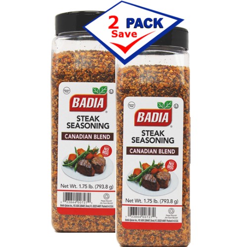 Badia Steak Seasoning 1.75 lb. 2 Pack.