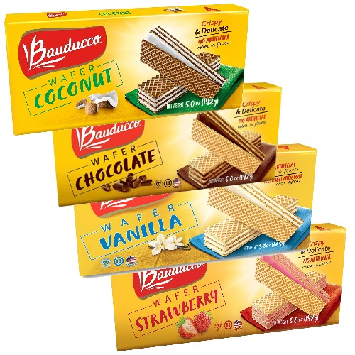 Bauducco Variety Wafer - Bundle Pack of 4