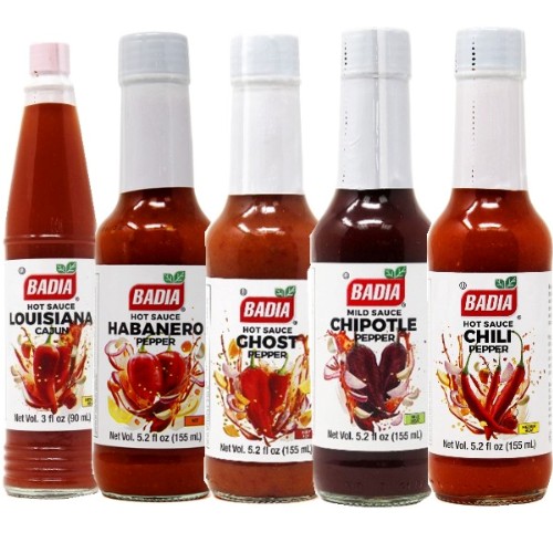 Badia Hot Sauces Bundle Variety Pack